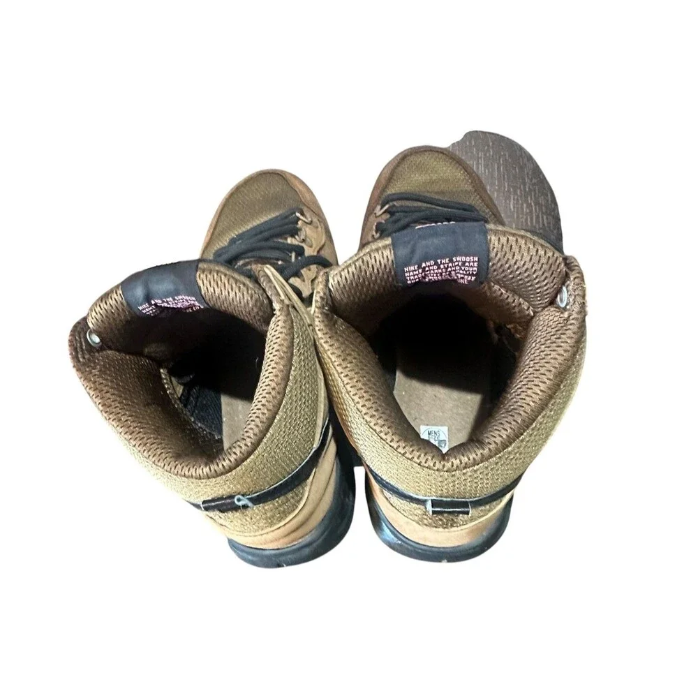 Nike SB Dunk High Tops Boots Military Brown Mens Sz 11 Skater 536182-203 Lace Up
